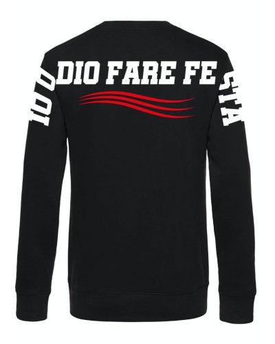 Felpa Onda - IO ODIO FARE FESTA - IOFF