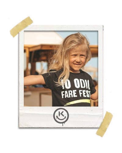 T-shirt IO ODIO FARE FESTA Bambino
