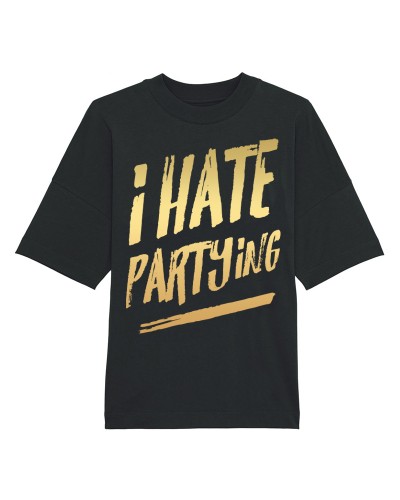 T-shirt oversize IO ODIO FARE FESTA - Graffiti