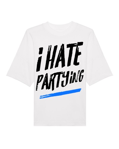 T-shirt oversize IO ODIO FARE FESTA - Graffiti