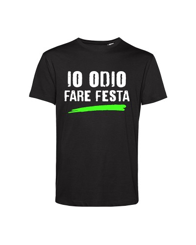T-shirt IO ODIO FARE FESTA Uomo