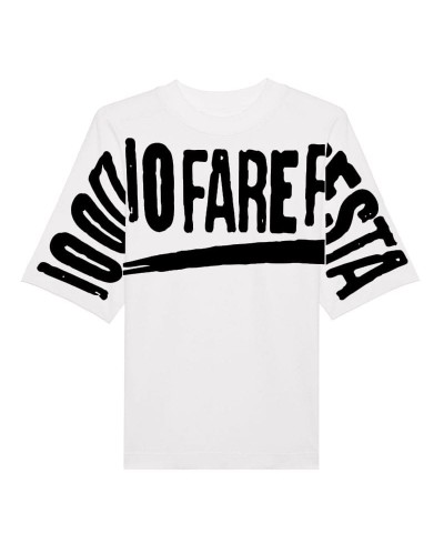 T-shirt oversize IO ODIO FARE FESTA Cristianino - NEW EDITION