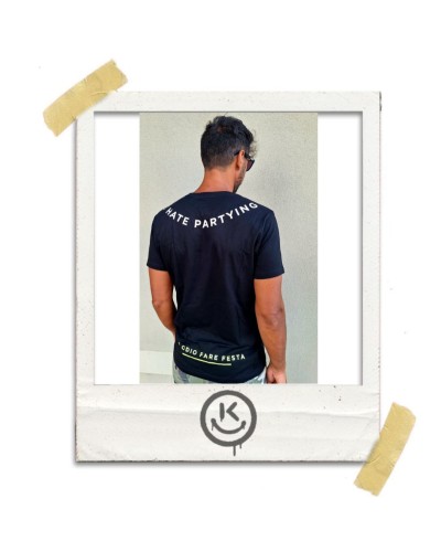 T-SHIRT IO ODIO FARE FESTA - Cavax