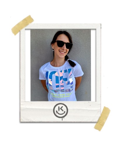 T shirt IO ODIO FARE FESTA - IOFF FLUO