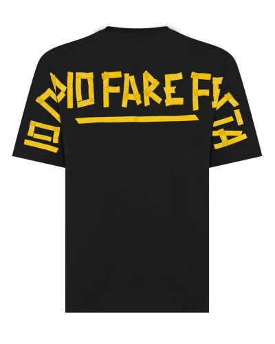 T SHIRT OVERSIZE - IO ODIO FARE FESTA - SCOTCH