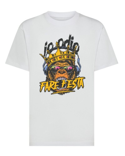 T SHIRT - IO ODIO FARE FESTA - KING