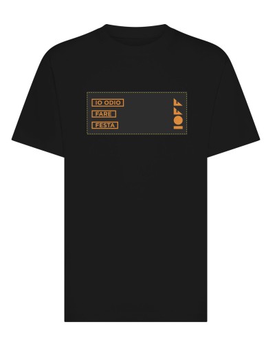 T SHIRT - IO ODIO FARE FESTA - 501